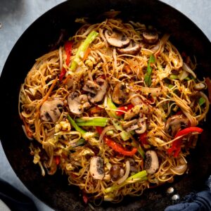 Mushroom Chowmein